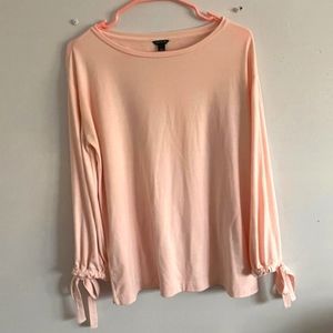 Ann Taylor sz Small Oversized Light Pink Top